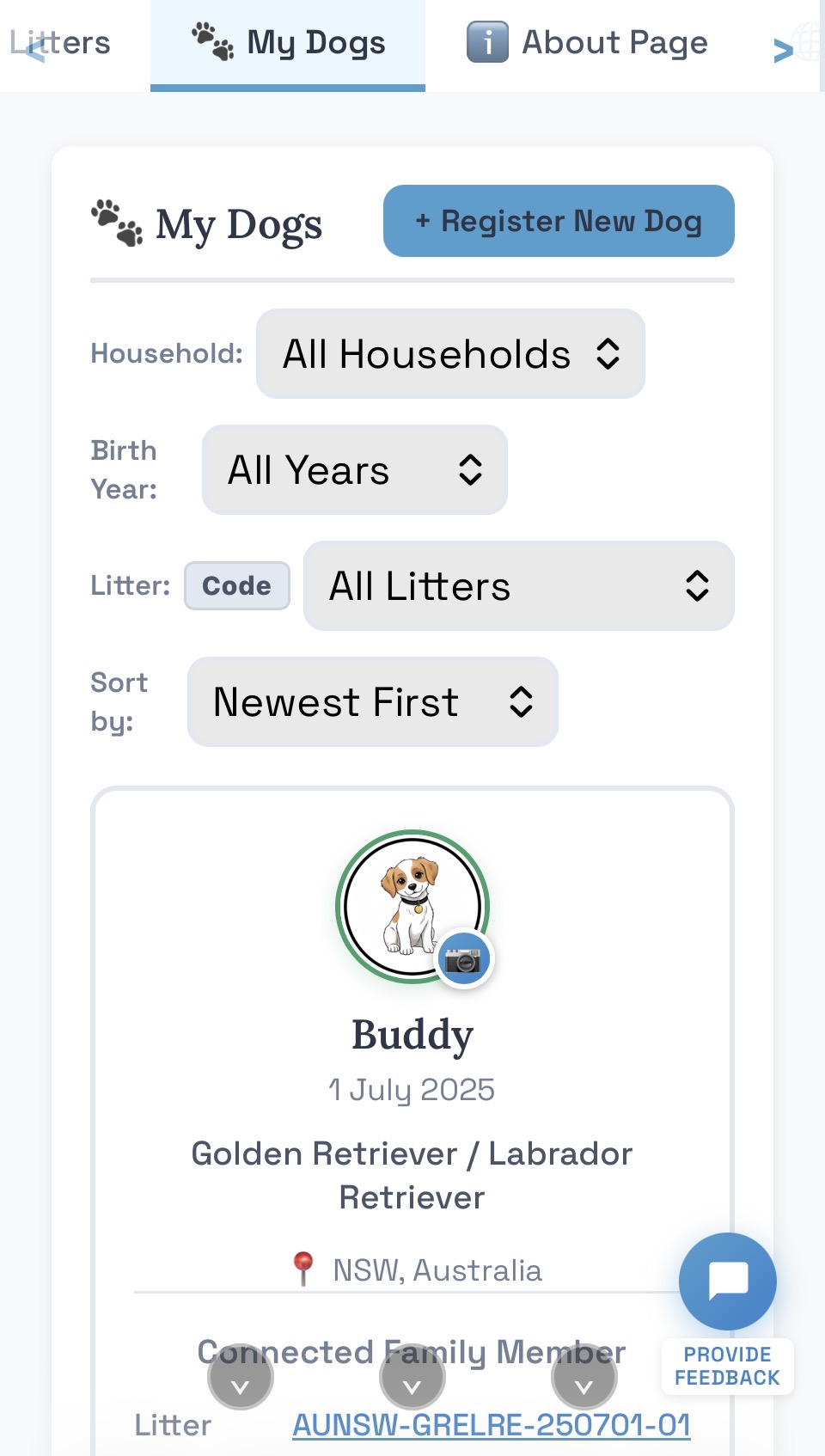 LitterLink My Dogs